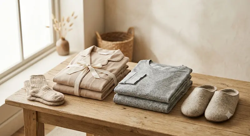 Homewear — pijamas y ropa de estar en casa